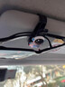 SMVP車載眼鏡夾汽車遮陽板收納多功能車用墨鏡支架遮陽板卡片收納夾子 2只裝丨藍白太空人 曬單實拍圖