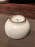 憶器（YIQI）蕭琴汝窯禪定杯景德鎮手工陶瓷功夫茶具建盞開(kāi)片冰裂主人杯茶寵 禪定杯 曬單實(shí)拍圖