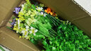 潤蕾 仿真太陽(yáng)花向日葵花束絹花假花塑料客廳裝飾擺放舞蹈拍攝道具 7頭向日葵 曬單實(shí)拍圖