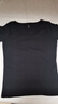 三沙男芭蕾舞服上衣少年圓領(lǐng)短袖舞蹈練功服藝考級訓練T恤 黑色 L  曬單實(shí)拍圖