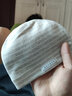 奇萌娃（qimengwa）嬰兒帽子春秋新生兒0-3-6-12個(gè)月胎帽寶寶單層純棉帽子新生兒胎帽 【無(wú)骨升級】單層舒棉 藍灰 S碼 (0-3個(gè)月) 曬單實(shí)拍圖