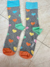 Happy Socks秋冬款襪子女男襪多巴胺戶(hù)外彩色波點(diǎn)棉襪中筒襪 清新愛(ài)心 1雙 M 36-40 曬單實(shí)拍圖