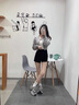 CHERY KALLY【星際遠(yuǎn)行】潮牌厚底老爹鞋女2025新款時(shí)尚女士休閑增高運(yùn)動(dòng)鞋子 銀色 Silvery 37 曬單實(shí)拍圖