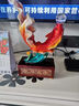 締晶年年有余金魚(yú)擺件工藝品客廳玄關(guān)辦公室新年裝飾喬遷之喜搬家禮物 【年年有余】金魚(yú)擺件 曬單實(shí)拍圖