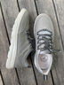 名郎（MELLEN）男鞋新品舒適輕便透氣休閑鞋防滑戶(hù)外運動(dòng)鞋男時(shí)尚百搭板鞋男厚底 灰色 40 曬單實(shí)拍圖