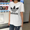 阿迪達(dá)斯 （adidas）短袖女2025夏季款三葉草運(yùn)動(dòng)服跑步健身舒適時(shí)尚休閑短袖女T恤 GN2899/三葉草白色/店長(zhǎng)力薦 S 曬單實(shí)拍圖