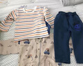 G.DUCKKIDS童裝男童春裝套裝兒童衣服男寶寶春秋季新款小汽車外套褲子三件套 米白色 80尺碼7-11月(建議寶寶75-85cm) 曬單實拍圖
