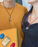 MZMZ情侶項鏈男女一對平安扣吊墜紀念古風(fēng)簡(jiǎn)約生日紀念日禮物送女友 日夜守護·情侶款 曬單實(shí)拍圖
