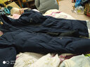 吉普（JEEP）男士羽絨服中長款連帽冬裝厚款保暖外套中青年鴨絨戶外防寒衣服 深藍(lán)色 M 曬單實(shí)拍圖