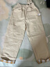 歡喜小熊 寶寶褲子兒童春秋純棉休閑褲男童秋季長(cháng)褲秋裝外出衣服工裝褲 卡其色 140 CM 曬單實(shí)拍圖