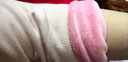KJ保暖內衣女秋冬加絨加厚性感蕾絲塑身美體打底保暖套裝緊身本命年 粉色加絨8088 均碼 （體重80-140） 曬單實(shí)拍圖
