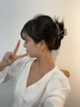 卡瑪倫（KAMALUN）麥穗發(fā)夾飾女2025款高級(jí)感發(fā)卡盤發(fā)抓夾鯊魚(yú)夾520送女朋友禮物 麥穗抓夾【不刻字】 曬單實(shí)拍圖