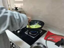 上亨（shangheng）手工鍛打鐵鍋平底老式炒鍋無涂層不粘炒菜鍋燃煤氣灶3-5人用32cm 鐵鍋無蓋（免開鍋） 32cm 曬單實拍圖