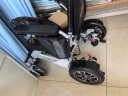 香港护卫神电动轮椅车老年人残疾人代步智能遥控可折叠全自动可躺轻便双人出行四轮车锂电池可选坐便 【5】遥控行走+12安锂电+可跑20公里 实拍图