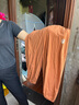 紅豆兒童褲子男女中大童休閑運動(dòng)防蚊褲A類(lèi)莫代爾棉莫春夏薄款燈籠褲 橘黃 130 曬單實(shí)拍圖