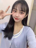 莫代爾(三件套)帶胸墊睡衣女春秋夏季長袖可外穿背心家居服薄款甜美套裝 310LA 純色三件套 灰藍(lán) 【帶胸墊 M/80-100斤 曬單實(shí)拍圖