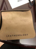 LEATHEROLOGY奧勒吉頭層牛皮名片夾男女證件銀行卡包卡夾真皮小錢(qián)包可定制禮物 經(jīng)典紅（黑內里） 曬單實(shí)拍圖