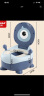 世纪宝贝（babyhood）儿童马桶坐便器 男女宝宝小便盆 便携婴儿座便器 PU软垫 107蓝色 实拍图