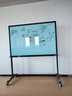 京慶天創(chuàng  ) 鋼化玻璃白板支架式活動(dòng)黑板移動(dòng)立體辦公會(huì )議大黑板立式教學(xué)培訓支架式帶輪磁性寫(xiě)字板彩色玻璃 曬單實(shí)拍圖