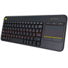 羅技（Logitech） K400Plus安卓智能電視專用電腦筆記本觸摸面板無線觸控鍵盤 黑色 曬單實拍圖