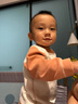 英貝米尼（EBMINI）2025新款兒童鞋女童運(yùn)動(dòng)鞋春秋寶寶鞋子秋季幼兒園室內(nèi)鞋女孩板鞋 米黑【秋季皮面款】 19 碼內(nèi)長14.0CM適合腳長約13.5CM 曬單實(shí)拍圖