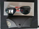 雷朋（RayBan）雷朋飛行員形男女眼鏡0RB3625 003/R5銀色鏡框 尺寸62 曬單實(shí)拍圖