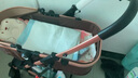逗逗熊新生兒嬰兒推提籃車(chē)可坐可躺高景觀(guān)雙向兒童推車(chē)寶寶嬰兒推車(chē)童車(chē) 卡其色【加多功能安全提籃】 曬單實(shí)拍圖