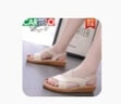 卡帝樂鱷魚輕奢高檔真皮軟皮涼鞋女2025夏季新款平底中年媽媽鞋牛筋底軟底魚 米色 36 曬單實拍圖