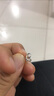 慕洛菲925銀耳釘女老婆生日禮物送女友老婆簡約愛心耳釘高級 曬單實拍圖
