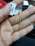 18K金項(xiàng)鏈K金項(xiàng)鏈閃O字鏈素鏈彩金玫瑰金黃金白金鏈子 黃18K金 約1.1mm熱賣 曬單實(shí)拍圖