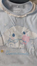 Hello Kitty女童內(nèi)衣套裝兒童秋冬裝兒童長袖睡衣家居服 YGG001藍(lán)色 130cm  曬單實(shí)拍圖