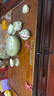 瓷牌茗茶具（cipaiming teaset）竹制茶盤家用功夫茶具大號(hào)茶幾茶臺(tái)現(xiàn)代中式排水托盤 特大胡桃色《一品》茶盤90*40*4 曬單實(shí)拍圖