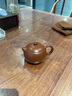 領(lǐng)藝優(yōu)選宜興紫砂壺國高工吳行其純手工大紅袍西施壺原礦270cc 吳行其(國高工)純手工西施壺 曬單實(shí)拍圖