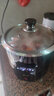 三源（SANYUAN）不銹鋼內膽隔水電燉盅大容量商用煲湯鍋插電全自動(dòng)電燉鍋煮粥家用多功能電燉燉鍋陶瓷燉盅定時(shí)預約 亮黑色 6.5L (燉盅2.5L) 曬單實(shí)拍圖