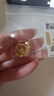 中鑫珠寶黃金耳圈女999.9足金水滴耳墜轉運珠耳環(huán)送長輩金飾送媽媽禮 【現(xiàn)貨】3.66g 曬單實拍圖