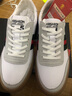 洛克華菲（Rock Fairwhale）男鞋夏季透氣潮鞋2025新款板鞋男真皮小白鞋男士休閑鞋 白色 38 曬單實(shí)拍圖
