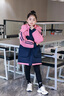 G.DUCKKIDS品牌女童羽絨服中長(cháng)款2025新款中大童裝洋氣加厚兒童外套冬裝外套 玫粉 140 cm 曬單實(shí)拍圖