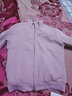 皮爾卡丹（pierre cardin）棒球服短外套女士春秋裝2025年新款時(shí)尚寬松薄款休閑開(kāi)衫夾克上衣 粉紅色  XL (110-120斤) 曬單實(shí)拍圖