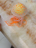 異景園仿真水母?？?yáng)花魚(yú)缸裝飾品軟體夜光假水母珊瑚硅膠熒光海月 海月水母（大號） 曬單實(shí)拍圖