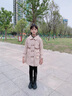 A 21 FUNB女童外套呢子大衣春秋新款童裝韓版女孩洋氣中長款兒童毛呢外衣潮 A861杏色【秋款】 130 曬單實(shí)拍圖
