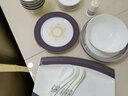 品來(lái)運 唐山骨瓷餐具套裝歐式輕奢盤(pán)子陶瓷新中式吃飯碗碟套裝家用 36件 小時(shí)代實(shí)用版 曬單實(shí)拍圖
