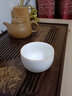 元兮 仿宋汝窯茶具主人杯單杯大號 高端月白玉瓷開片可養(yǎng) 手工陶瓷茶盞男女個(gè)人杯 功夫喝茶杯品茗杯 慕白汝窯茶杯 曬單實(shí)拍圖