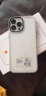 ZMOVERT 适用于苹果13promax手机壳iphone13透明超薄全包防摔硅胶创意女男款 13Promax【果冻白】双膜双镀镜圈丨10米防摔 实拍图