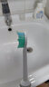 曼仕 適配飛利浦電動(dòng)牙刷頭替換適用HX9140/HX9160/HX9191/HX9210/HX9300/HX9302/HX9918/c1/G1/C2/C3 4支 牙菌斑標準款 曬單實(shí)拍圖