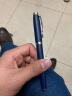 派克（PARKER）钢笔 签字笔 商务办公送礼 男女生日礼物 学生练字 IM蓝色白夹墨水笔+墨水礼盒 实拍图