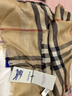 博柏利（BURBERRY）【經(jīng)典之作系列】圍巾男女 雙面兩用格紋絲毛混紡圍巾 曬單實拍圖