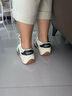 森馬女鞋夏季德訓鞋子女2026新款舒適運動(dòng)休閑情侶鞋百搭女板鞋阿甘鞋 白黑 38 (240mm) 曬單實(shí)拍圖