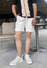 BEAUTODAY厚底德訓(xùn)鞋男士板鞋百搭小白鞋2025新款休閑鞋男鞋夏季運動鞋子男 白色延條 41 =運動鞋42碼 曬單實拍圖
