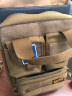 路游（LooYoo） A65军旅户外10寸平版EDC单肩手提竖款斜挎电脑包随身战术包尼龙 卡其色 实拍图