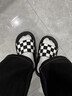 貞喜氣涼拖鞋女外穿時(shí)尚居家踩屎感厚底防滑浴室外出運動(dòng)百搭拖鞋 棋盤(pán)格黑色 36-37碼 曬單實(shí)拍圖